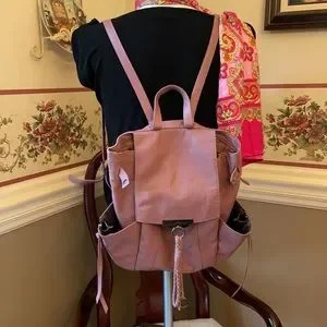 Kooba | Bags | Lavender Leather Kooba Backpack Shoulder Bag  display picture 3